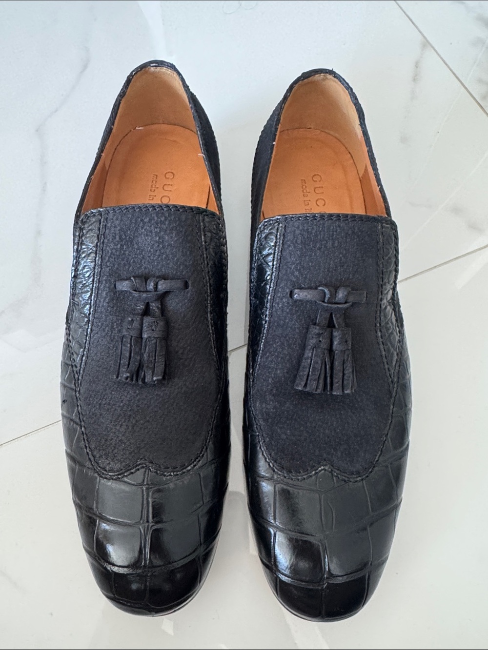 Gucci tassel loafers